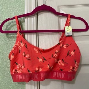 PINK gym to swim top